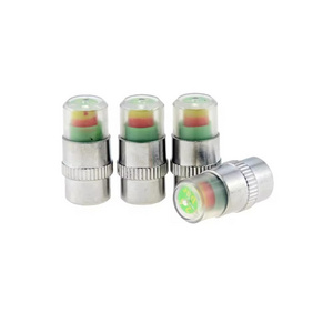 4PCS Copper Core Automotive Tire Pressure Sensor 3 Color Eye Alarm Tire Pressure Monitoring System