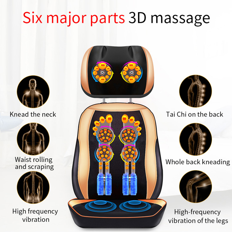 Sponsored Listing Lower Back Smart Car  Home Dual-use Car with Kneading Vibrating And heat For Full Body Massage Cushion