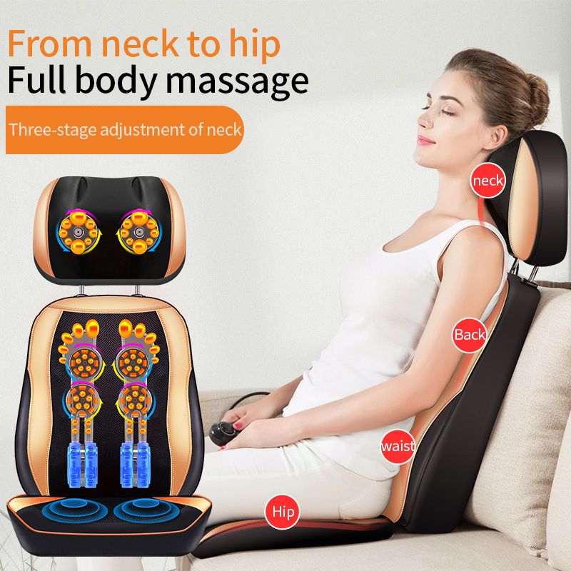 Sponsored Listing Lower Back Smart Car  Home Dual-use Car with Kneading Vibrating And heat For Full Body Massage Cushion