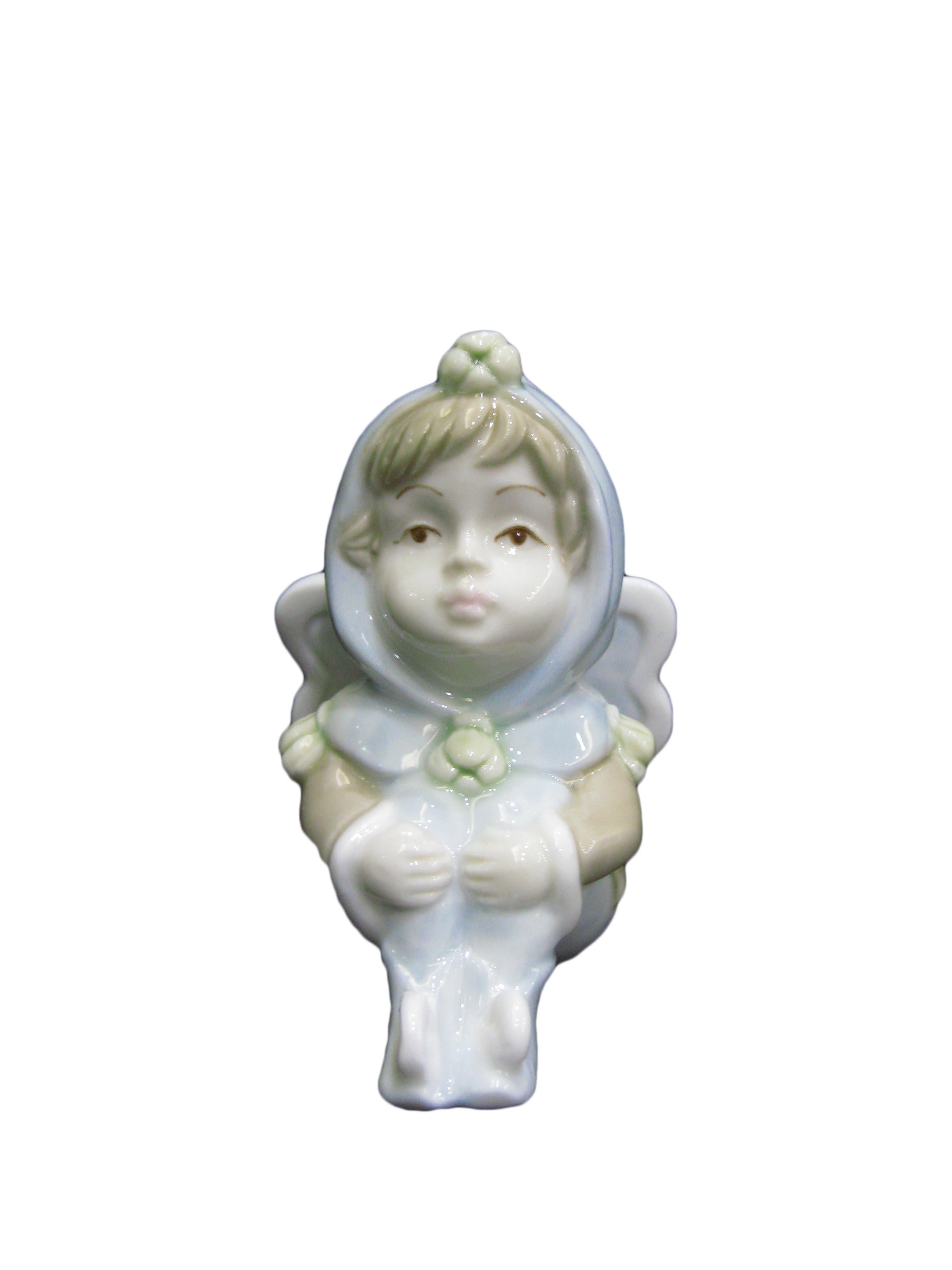 Hot Sell Porcelain Figurine Ceramic Hanging Female Religion Statuette Craft Ornament Accessories Furnishing Home Decor