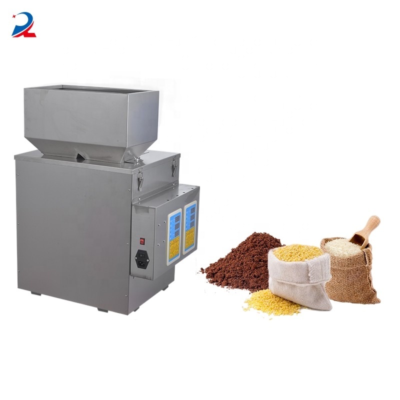 Desktop 10-500g Intelligent Packing Granule Powder Tea Seeds Filling weighing Machine price