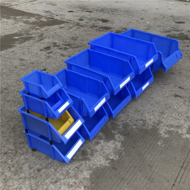 Industrial Warehouse Stack Stackable Plastic Parts Picking Storage Boxes Bins