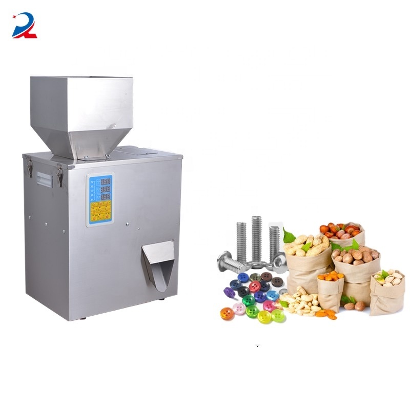 Desktop 10-500g Intelligent Packing Granule Powder Tea Seeds Filling weighing Machine price