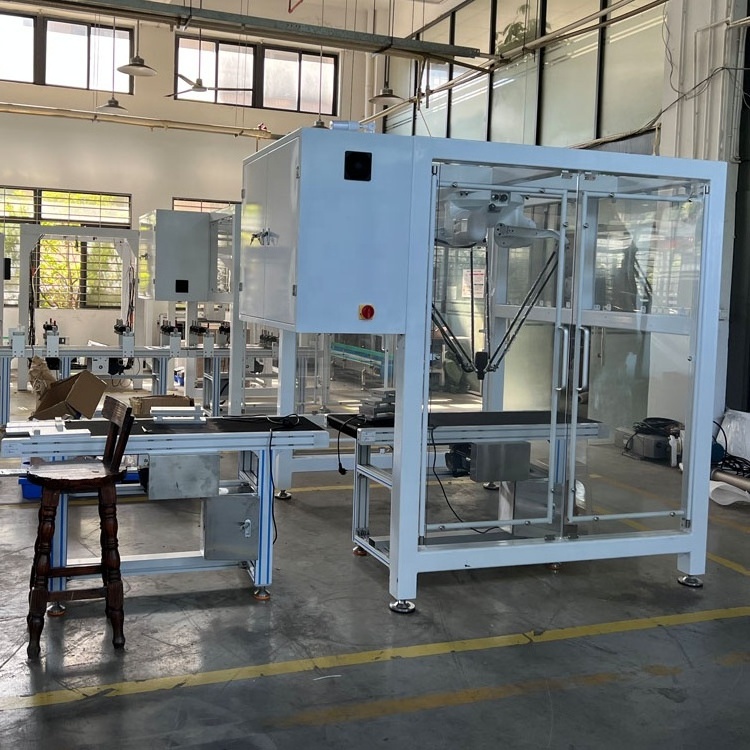 China supplier automatic carton box machine drop type case packer machine