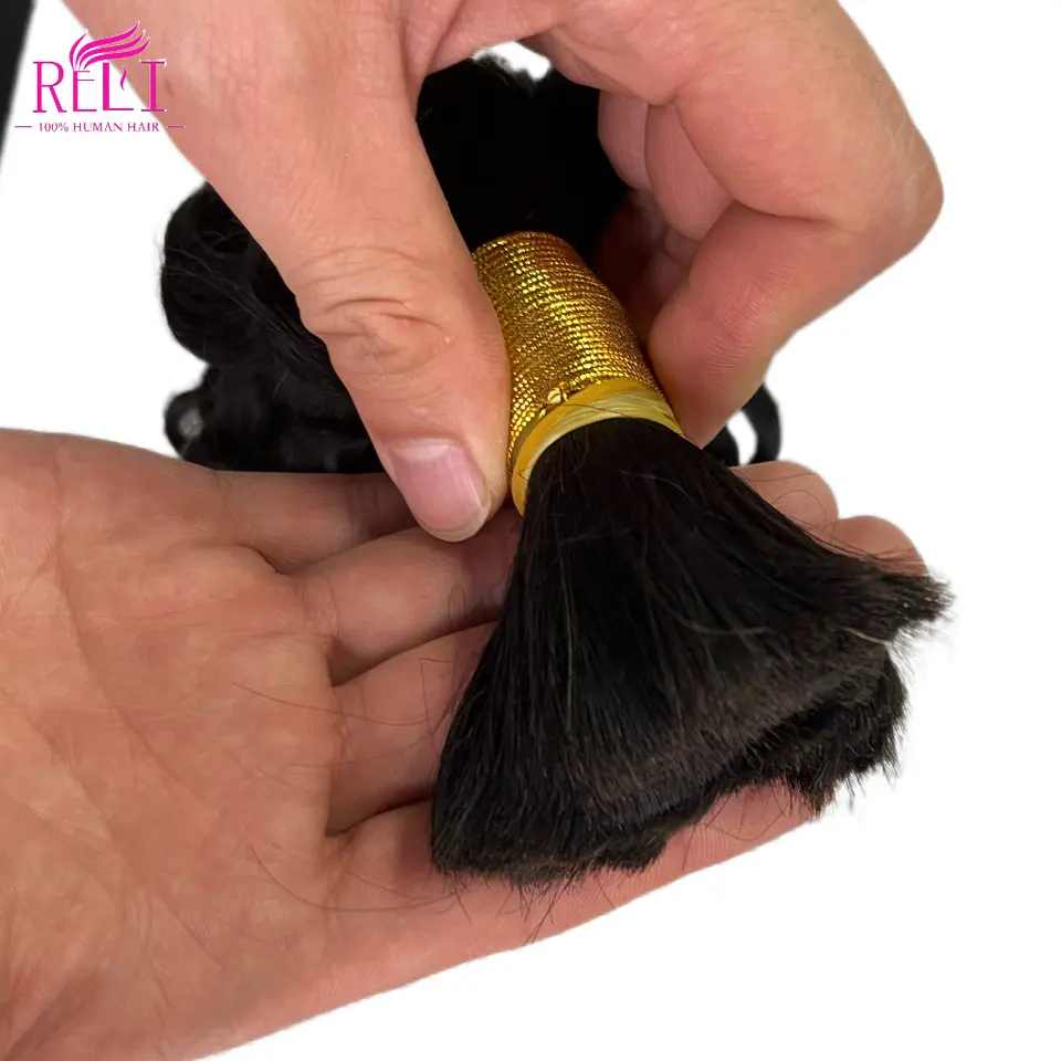 no shedding no tangle bulk hair 100% cuticle aligned one donor Vietnamese raw deep wave hair bulk wholesale vendors