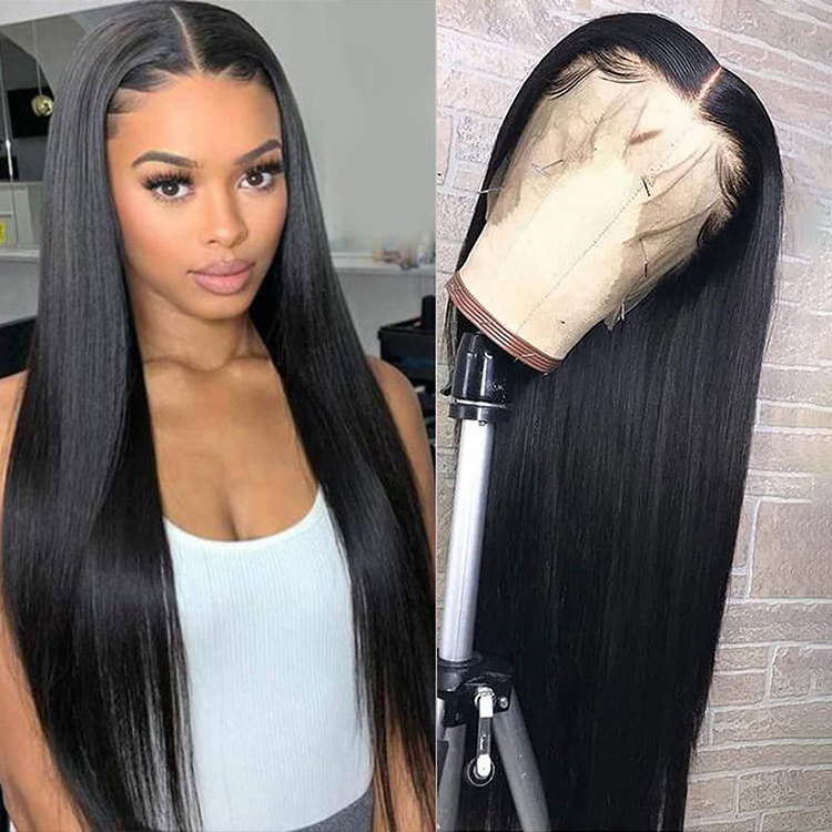 Cheap Natural Human Hair HD Lace Front Wigs Wholesales,Glueless Wigs 100% Human Hair For Black Women,Raw Vietnamese Hair Wig