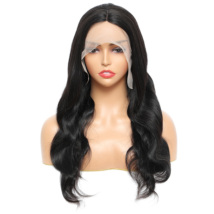 Peruvian Wigs Vendo Human Hair Hd 4x4 Lace Front Closure 12A Raw Cuticle Aligned Body Wave 30inch Human Hair Wig