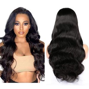 Peruvian Wigs Vendo Human Hair Hd 4x4 Lace Front Closure 12A Raw Cuticle Aligned Body Wave 30inch Human Hair Wig