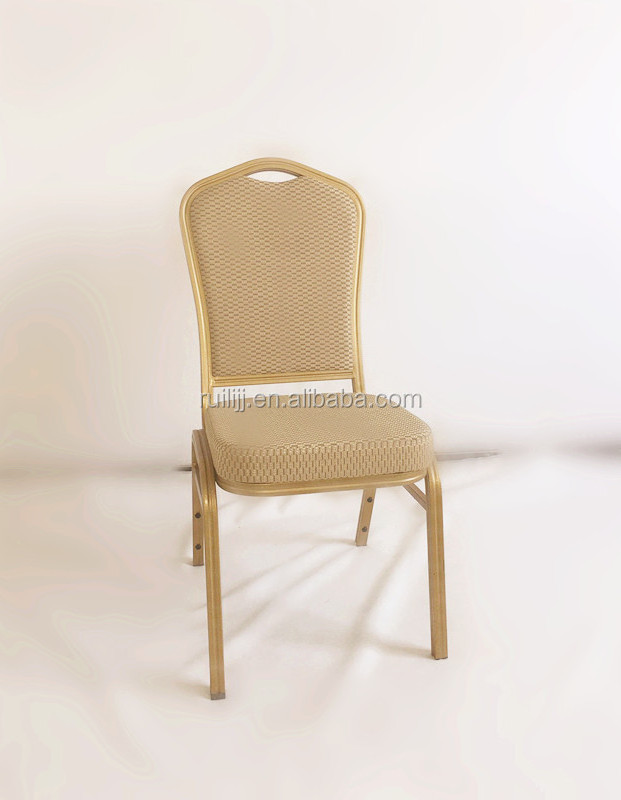 Stackable Wedding Used Aluminum Gold Chiavari Banquet Chairs for Sales