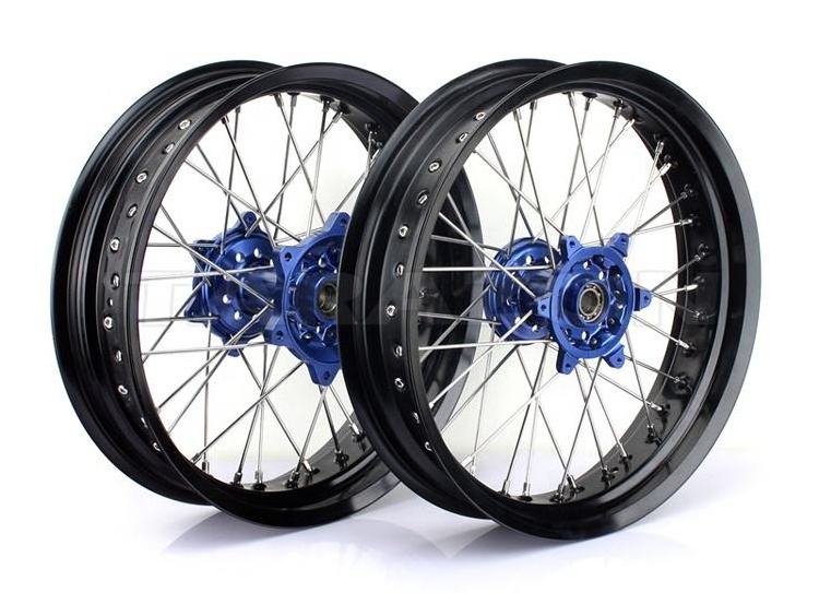 17 18 19 21 Inch Supermoto Motorcycle Alloy Wheel Rim Set for Honda Kawasaki Yamaha Suzuki KTM