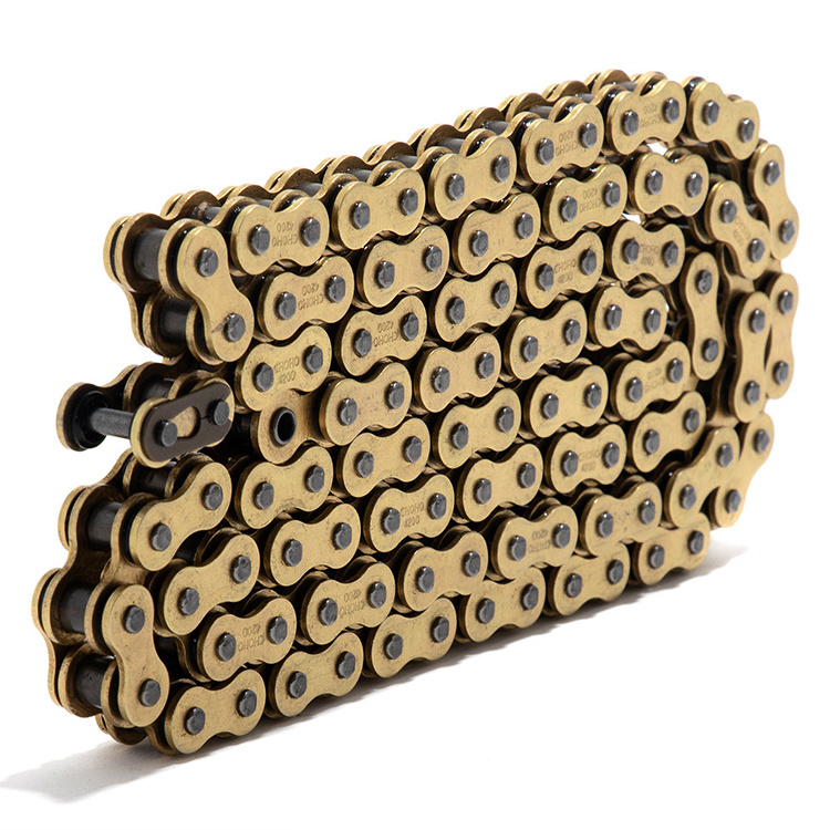 Motorcycle 420 O-Ring Chain 106 120 Links for Dirt Ebike Sur-ron Light Bee X / Segway X160 X260 / Talaria Sting