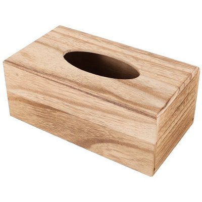 Tissue Box Holder Cover Facial Car Wooden Paper Dispenser Toilet Paper Holder Tissue Storage Box