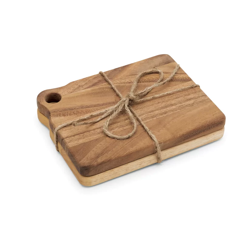 Wooden cutting board set gift packing cutting board for friend, family