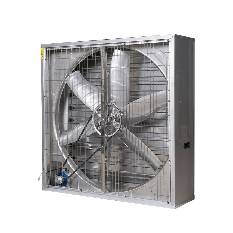 Agricultural Push Pull Negative Pressure Stainless Steel Air Cooling Industrial Fan Anti-rust Exhaust Fan for Farm Size 800*800