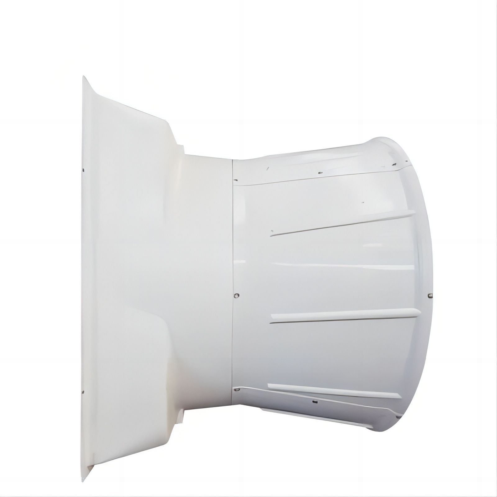 Large Air Volume Farm Poultry Industrial FRP Cone Fan Fiberglass Exhaust Fan with Shutter