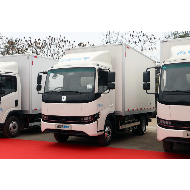 Geely Automobile EV Box Truck Battery Power Van Auto Double Cabin Forload Electric Garbage Truck, Electric Dump Truck EV