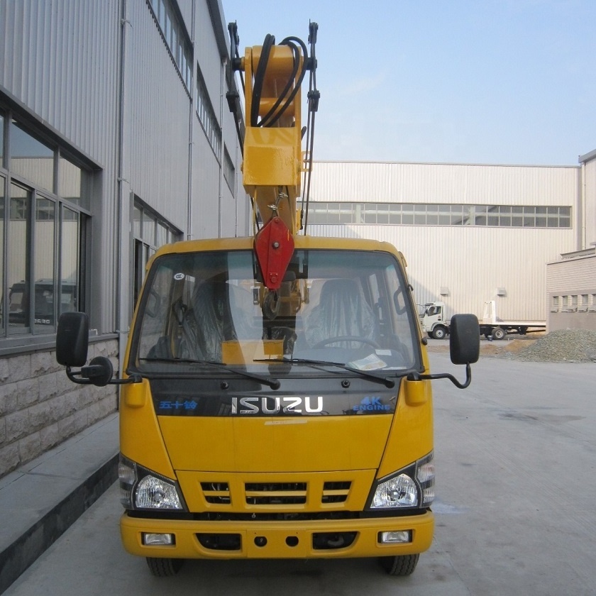 4*2 Hydraulic Lift Platform Truck 18m Truck Mounted Aerial Working Platform with Bucket