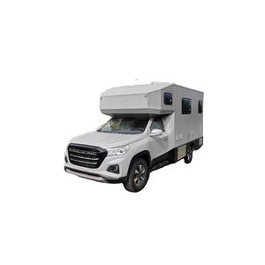 Offroad 4X4 RV Camper Traveling Motorhome Truck with Generator and Solar Panel