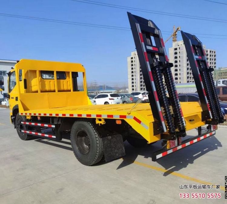 Chengli Brand 3tons 4tons 5tons Flat Bed 5.6m Tilt Tray Wrecker Tow Body Truck for Sale