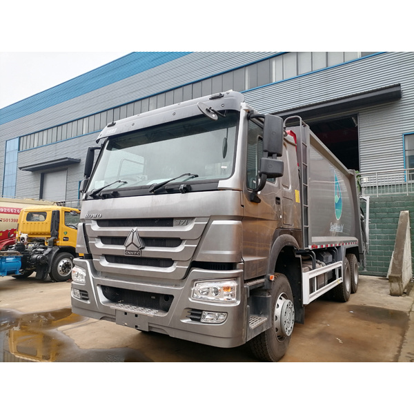 HOWO 20cbm 6*4 Self Loader Compactor Garbage Truck Price for Sale