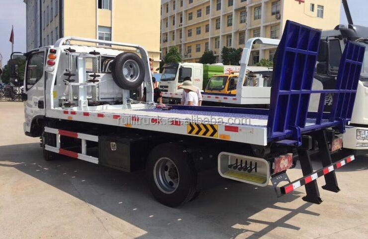 Foton 4x2 rollback tow truck bed flatbed Tow Truck Lhd Rhd Foton Tow Trucks Wreckers for Sale