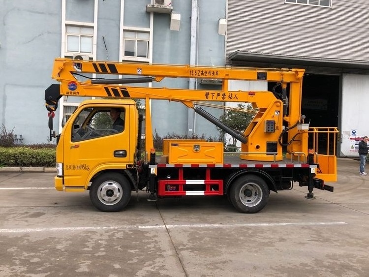 brand new truck mounted hydraulic lifting aerial work platform for sale