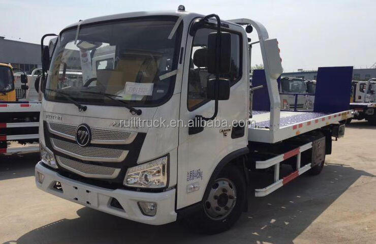 Foton 4x2 rollback tow truck bed flatbed Tow Truck Lhd Rhd Foton Tow Trucks Wreckers for Sale