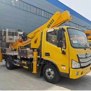 China Brand new 21m 23m bucket truck aerial work platform with straight boom