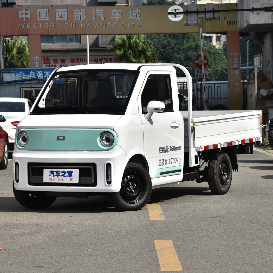 Mini electric pickup truck 4 rounds Electric van truck