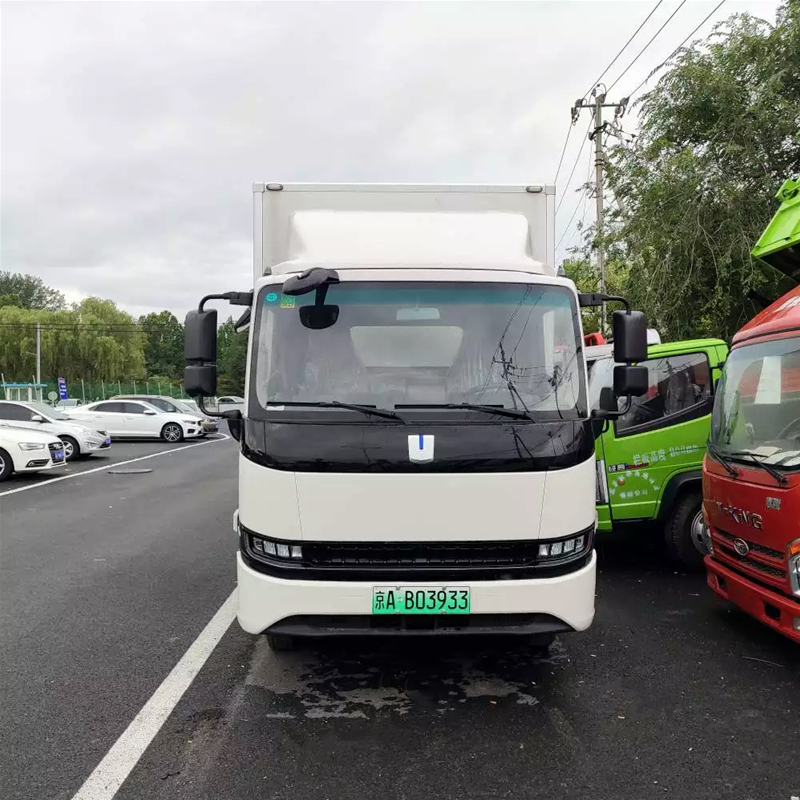 Geely Automobile EV Box Truck Battery Power Van Auto Double Cabin Forload Electric Garbage Truck, Electric Dump Truck EV