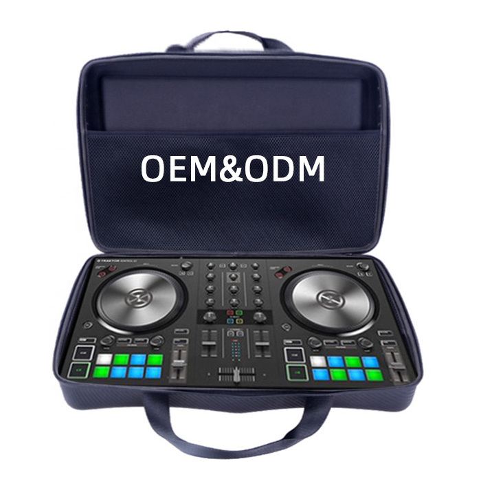 ODM&OEM ruili factory Fashion Custom Hard EVA dj controller midi player music case eva music case musical instrument tool case