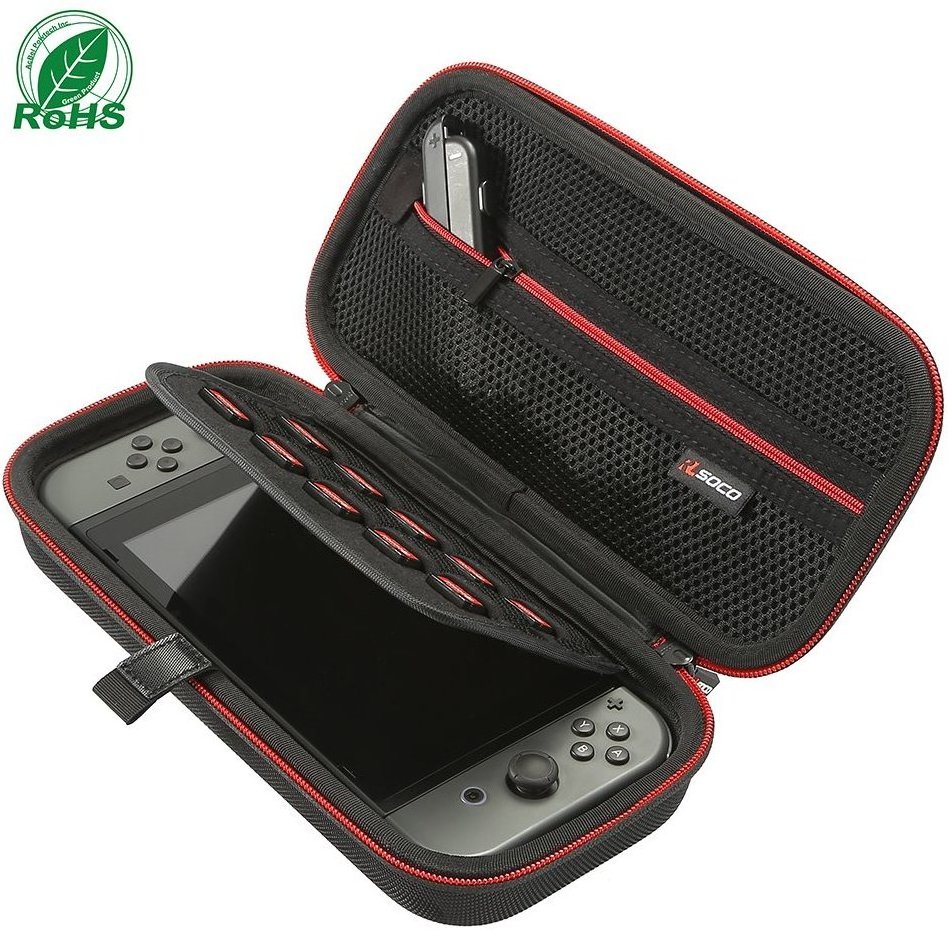 Factory wholesale hard eva carry switch controller storage case for nintendo switch case