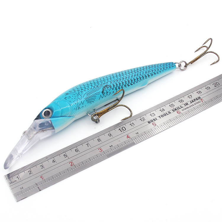 R1067-180mm40g Sinking Trolling Lure High quality sinking minnow fishing lure hard plastic fishing lures Artificial Bait