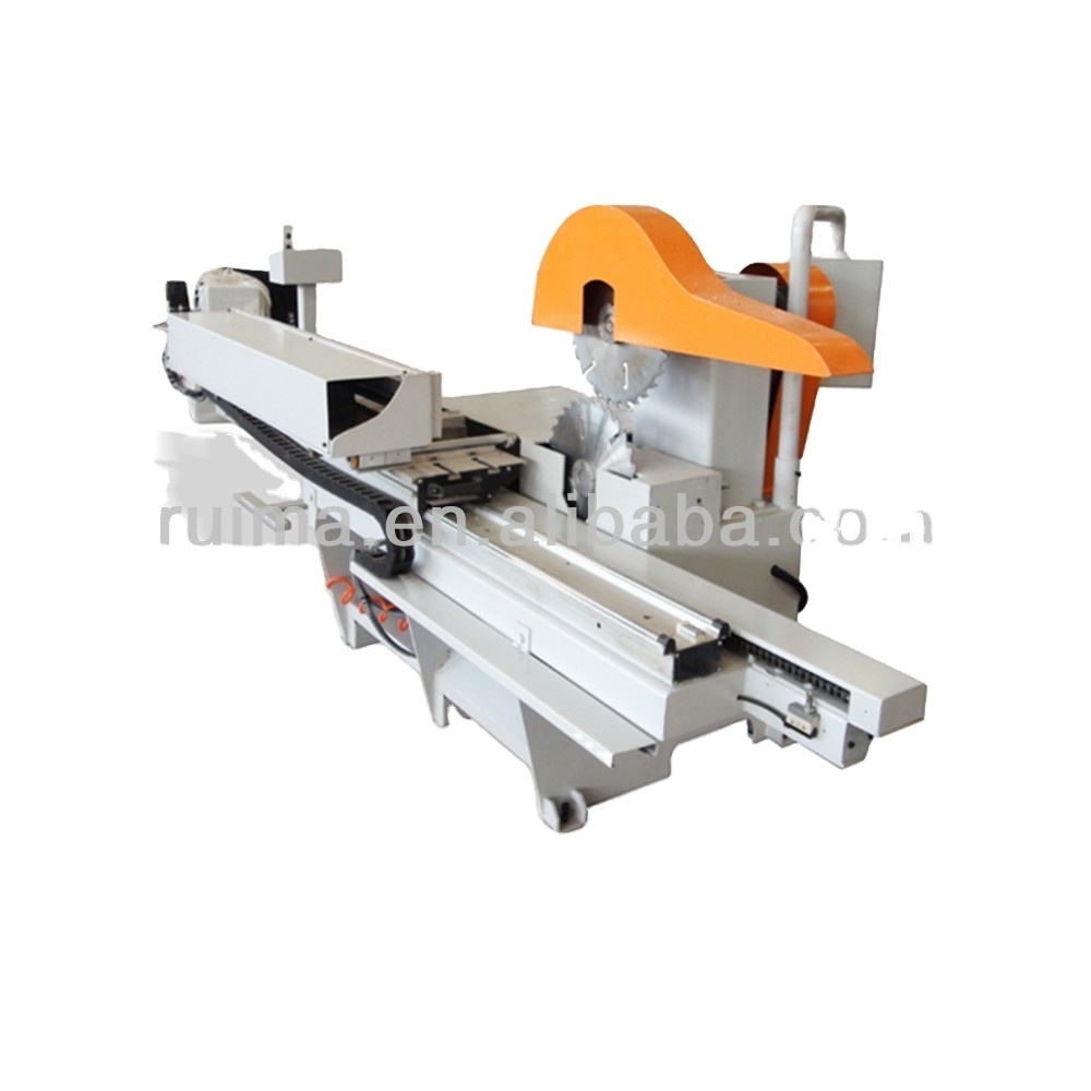 Round rod guide sliding table saw CNC Sliding Table Panel Saw with Support Swing Arm