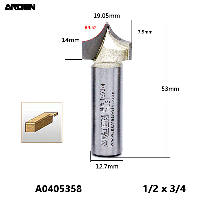 Arden router bit v groove cutter woodworking CNC tools carbide router bit