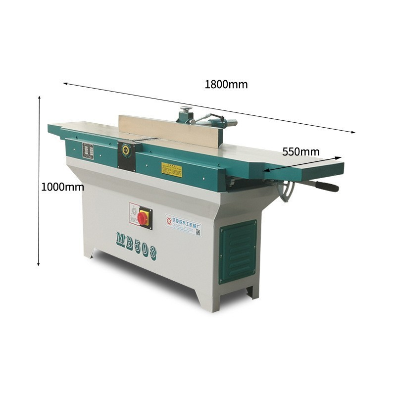 Wood cutting Single-sided planer wood working machine combination planer