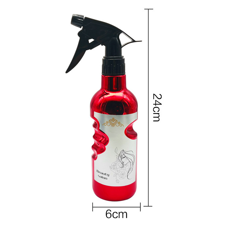 REMAX Hair Palm Electroplating Spray Bottle 500ml Retro Oil Plastic Bottle Hair Stylist Special Ultra Fine Spray Bottle