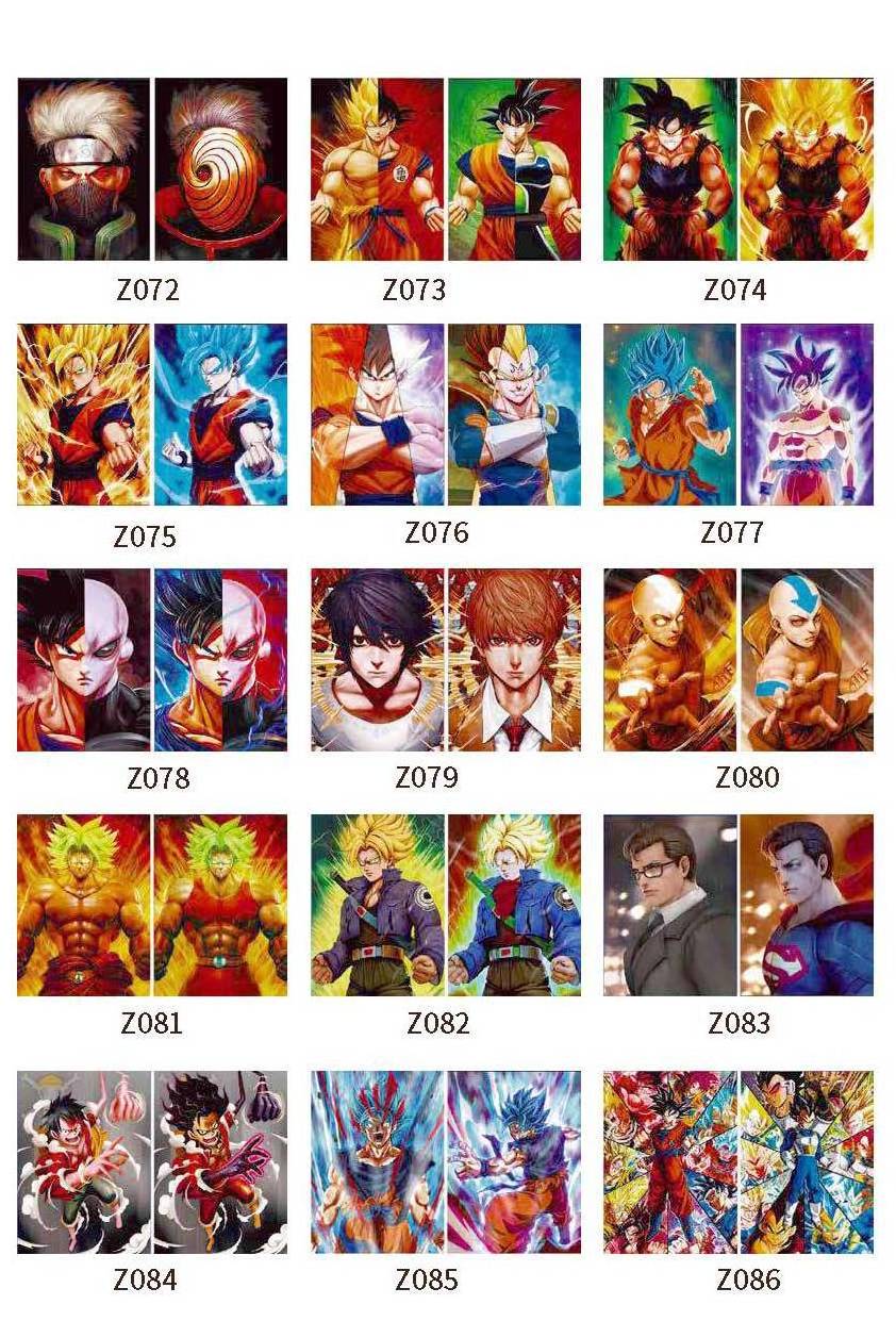 200 Newest Designs Hd Hanging Japanese Anime Canvas Goku Vegeta Dragon Ball Poster 3d Print Wall Art