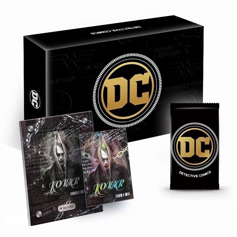 Wholesale DCs Movie Series Collection Card for Fans Rare Aquamans Batmans Super Hero Wonders Woman Character Game Trading Card