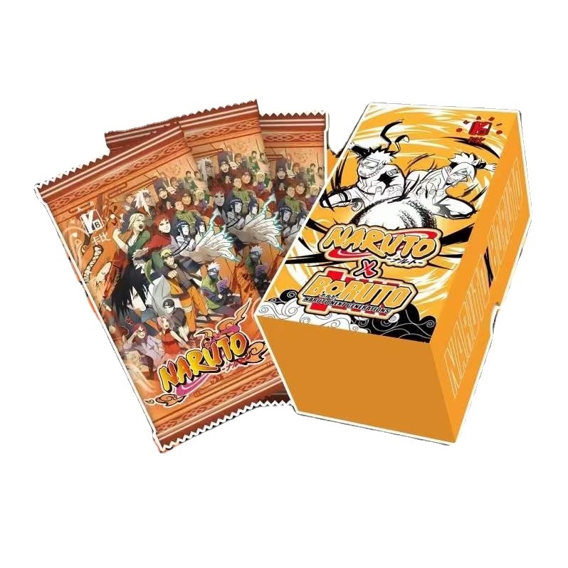 Japanese Anime Narutos Collectible Cards Rare Uzumaki Sasuke Ninja Game Playing Trading Cards CCG Gifts Toys for Kids