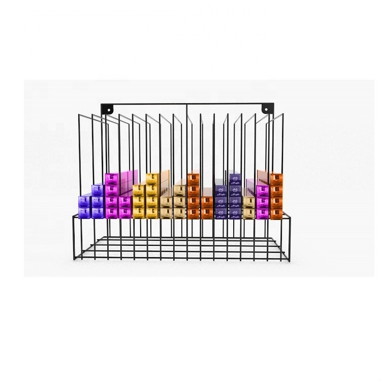 RuiMei Metal Hair Color Tube Wall Organizer Holder Hair Display Rack