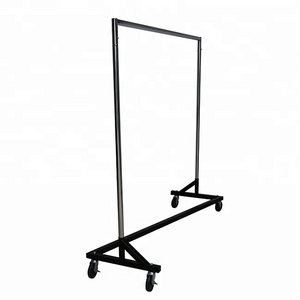 Rolling Rack Garment Display Z Rack Retail Clothing Rack