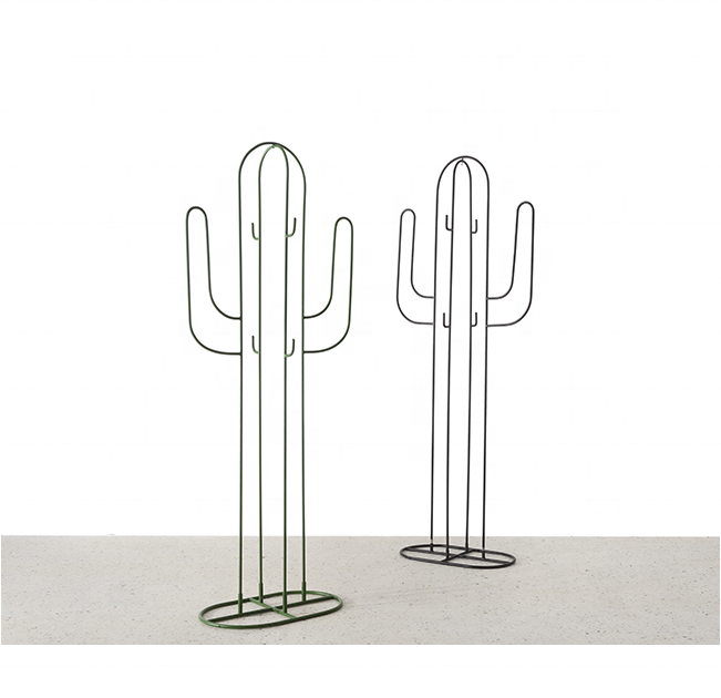 Creative Fashion Cactus Floor Clothes Hanger Multifunction Coat Hat Rack