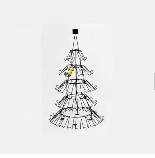 Christmas Tree Wine Bottle Storage Beer Bottle Rack Water Bottle Display Rack