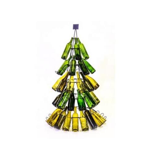 Christmas Tree Wine Bottle Storage Beer Bottle Rack Water Bottle Display Rack