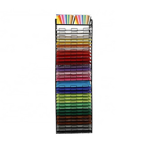 Floor Standing Placemat Display Rack Wallpaper Storage Rack