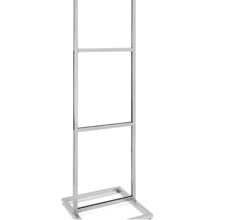 Sign Holder 3 Tier Poster Stand Free Standing Metal Poster Rack Frames Advertising Holder Stand for Indoor Outdoor