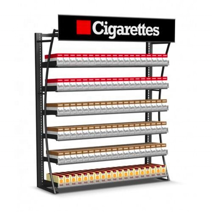 Cigarette Tobacco Display Racks Stand for Super market Retail Store