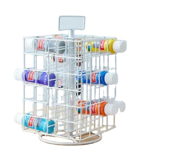 Spray Paint Rack Counter top Paint Rack Rotating Spray Can Display Rack