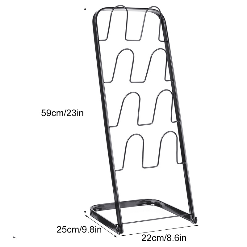 Multiple 5 tier shoes display racks Wall Mounted Shoe Rack For Home Office Shoes Rack Storage Organizer